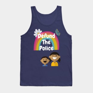 Defund The Police - Cute Kids Tank Top